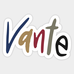 Vante TaeTae Sticker